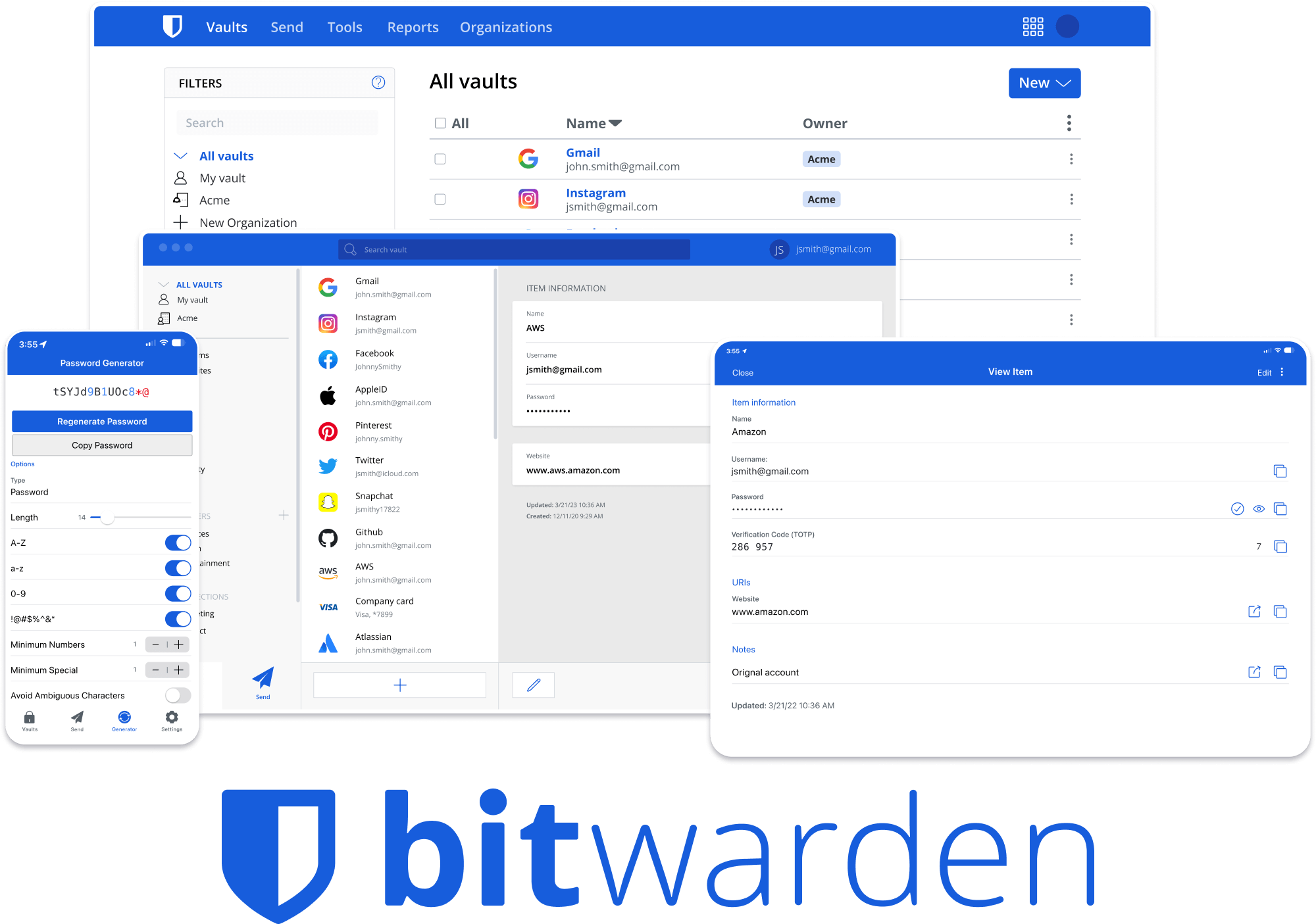 Quant-UX : A case study on BitWarden, an open source password manager
