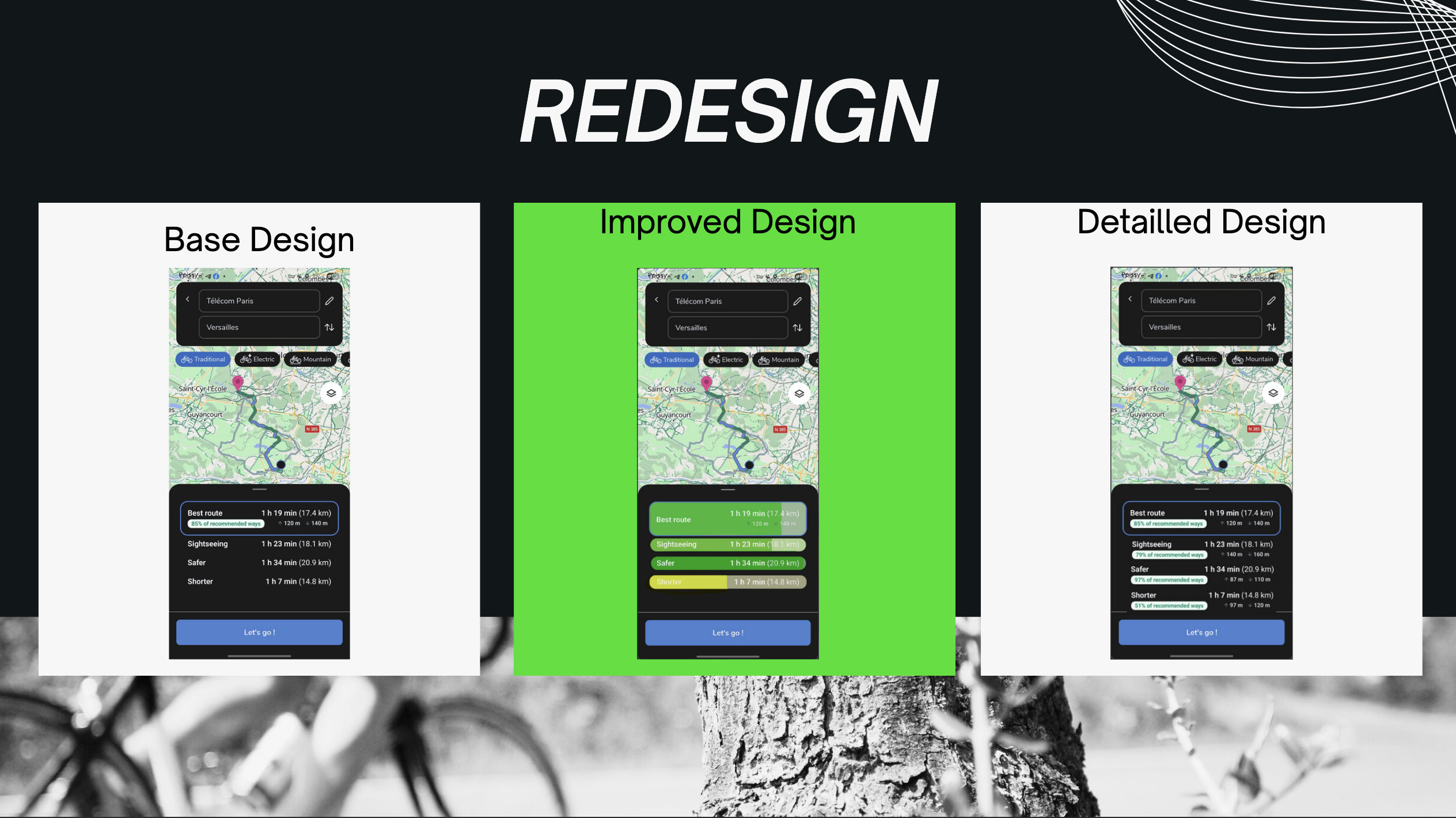 The UX of safety : nudging cyclists toward better routes on Géovélo